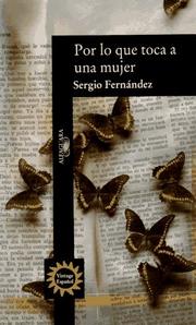 Cover of: Por Lo Que Toca a Una Mujer  (Vintage)