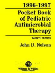 Cover of: 1996-1997 Pocket Book of Pediatric Antimicrobial Therapy