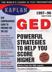 Cover of: KAPLAN GED 1997 - 1998