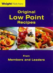 Cover of: Original Low Point Recipes (Weight Watchers)