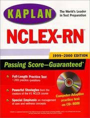 Cover of: Kaplan NCLEX-RN 1999-2000 with CD-ROM