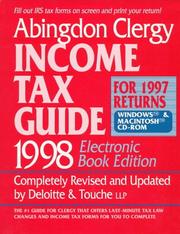 Cover of: Abingdon Clergy Income Tax Guide 1998: For 1997 Returns