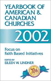 Cover of: Yearbook of American and Canadian Churches, 2002