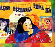 Cover of: Algo especial para mí by Vera B. Williams