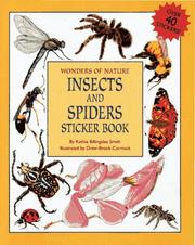 Cover of: Insects and Spiders Sticker Book by Kathie Billingslea Smith