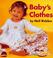 Cover of: Super Chubby Reissue Babys Clothes
