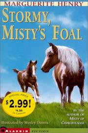Stormy, Misty's Foal (Misty #3) by Marguerite Henry, Wesley Dennis