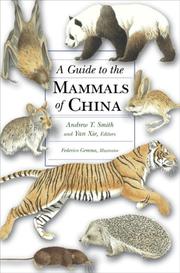 Cover of: A Guide to the Mammals of China | 