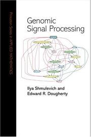 Cover of: Genomic Signal Processing (Princeton Series in Applied Mathematics)