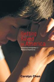 Cover of: Getting Saved in America by Carolyn Chen