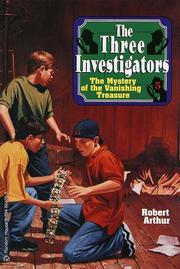 Cover of: The Mystery of the Vanishing Treasure by Robert Arthur