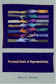 Cover of: Personal Roots of Representation