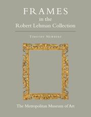 The Robert Lehman Collection XIII by Timothy Newbery
