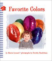 Cover of: Favorite Colors by Marcia Leonard