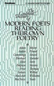 Cover of: The Caedmon Treasury of Modern Poets Reading Their Own Poetry/Cpn 2006