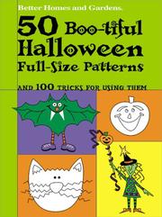 Cover of: 50 Boo-tiful Halloween Full-Size Patterns