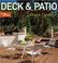 Cover of: Deck & Patio Design Guide