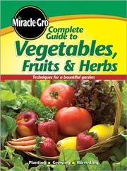 Cover of: Complete Guide to Vegetables Fruits & Herbs
