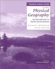 Cover of Student Study Guide To Accompany Physical Geography by Michael Bradshaw