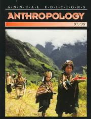 Cover of: Anthropology 97/98 (Annual Editions : Anthropology)