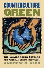 Cover of: Counterculture Green by Andrew G. Kirk