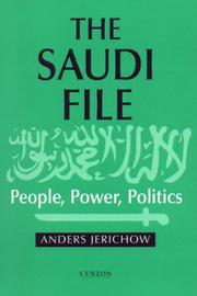 Cover of: The Saudi File by Anders Jerichow