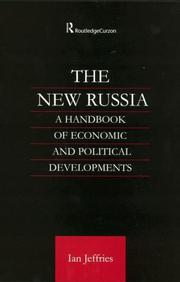 Cover of: The New Russia: A Handbook of Economic and Political Developments