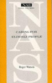 Cover of: Caring for Elderly People (Nursing Aids' Series)