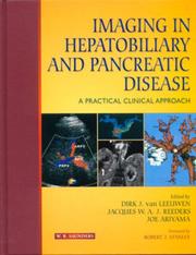 Cover of: Imaging in Hepatobiliary and Pancreatic Disease by Dirk J. van Leeuwen, Jacques W. A. J. Reeders, Joe Ariyama