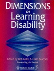 Cover of: Dimensions of Learning Disability