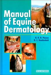 Cover of: Manual of Equine Dermatology by Reg R. Pascoe, Derek C. Knottenbelt
