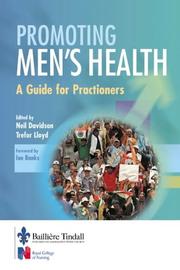Cover of: Promoting Men's Health: Developing Practice