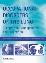 Cover of: Occupational Disorders of the Lung