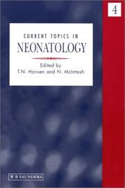Cover of: Current Topics in Neonatology, by 