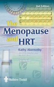 Cover of: The Menopause and HRT by Kathy Abernethy, Kathy Abernethy