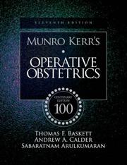 Cover of: Munro Kerr's Operative Obstetrics: Centenary Edition