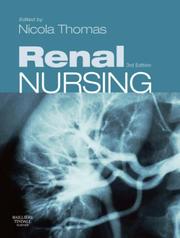 Cover of: Renal Nursing by Nicola Thomas