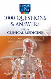 Cover of: 1000 Questions and Answers from Clinical Medicine