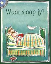 Cover of: Waar Slaap Jy? (Sterstories)