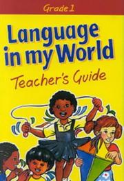 Cover of: Language in My World: Gr 1: Teacher's Guide (Language in My World)