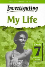 Cover of: Investigating My Life: Gr 7: Educator's Guide (Investigating)