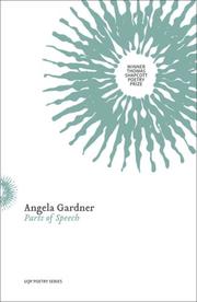 Cover of: Parts of Speech | Angela Gardner