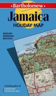 Cover of: Bartholonew Jamaica Holiday Map (Bartholomew Holiday Maps)