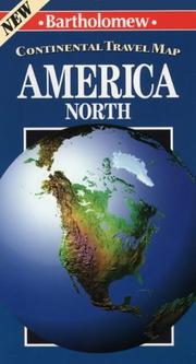Cover of: Bartholmew Continental Travel Map America North (Continental Travel Maps)