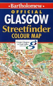 Cover of: Bartholomew official Glasgow Streetfinder colour street map