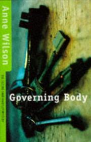 Cover of: Governing Body | Anne Wilson