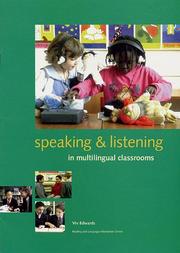 Cover of: Speaking and Listening in Multilingual Classrooms: Teacher's Book (Literacy and Learning in Multilingual Classrooms)