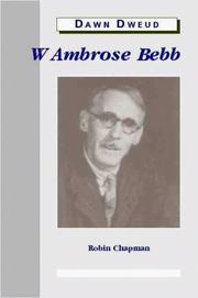 Cover of: W.Ambrose Bebb (Cyfres Dawn Dweud)