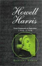 Cover of: Howell Harris by Geraint Tudur