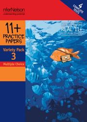 Cover of: 11+ Practice Papers, Multiple-choice Variety Pack 3 (11+ Practice Papers)